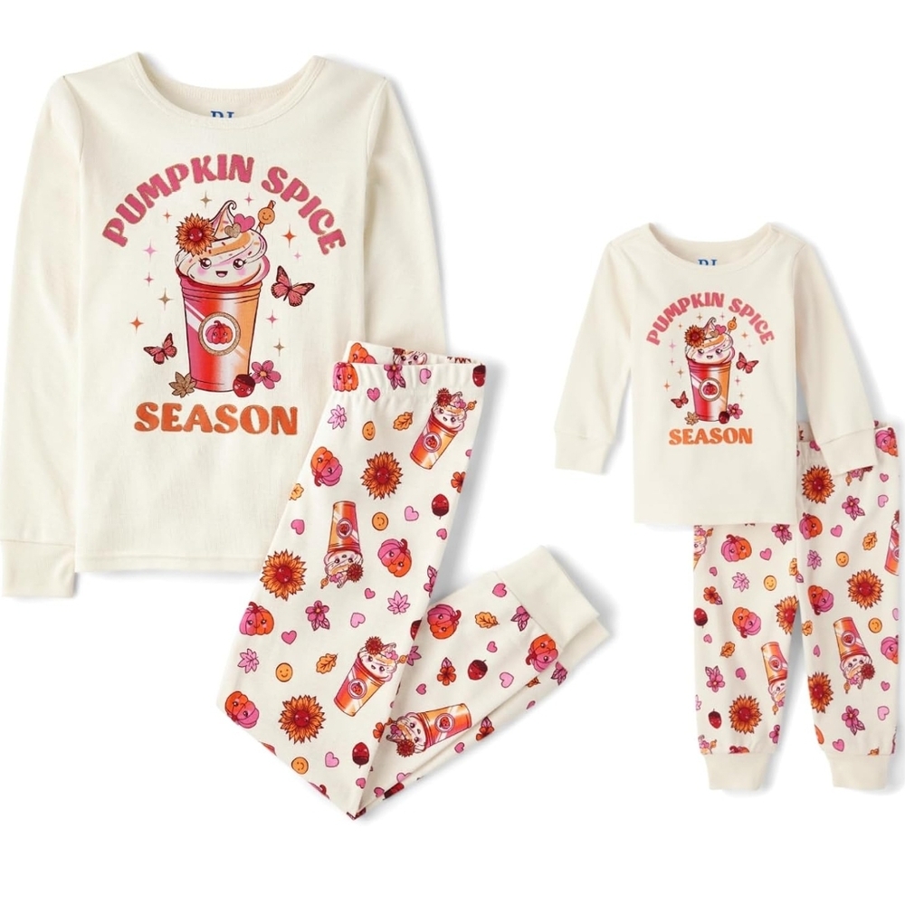 Pumpkin Spice Season Pajama Set